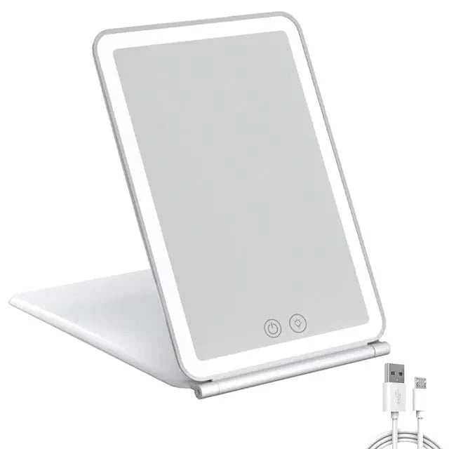 Foldable Makeup Mirror Touch Screen Makeup Mirror