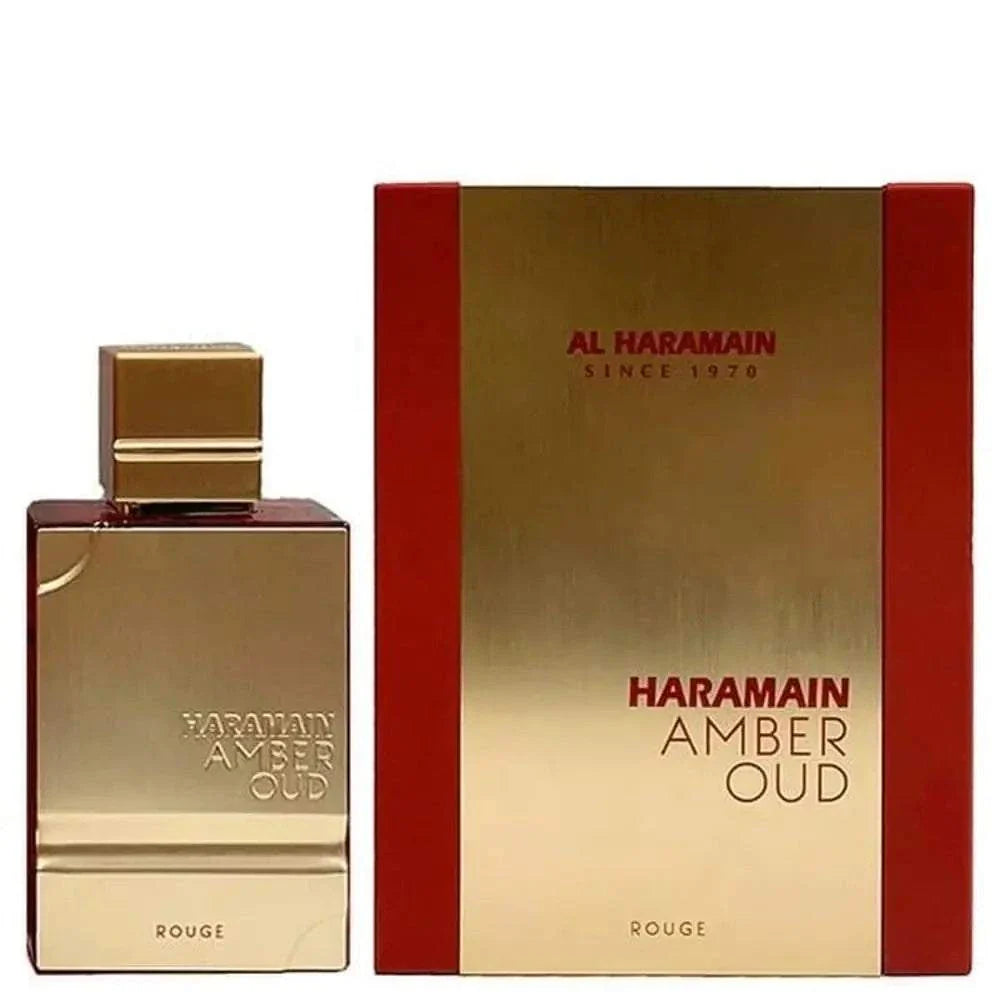 Al Haramain Amber Oud Rouge unisex luxe parfum flacon goud rood 4 oz EDP spray